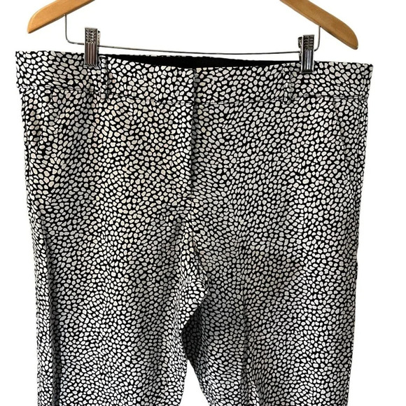 Lane Bryant Pants Plus Size 16 The Modernist Collection Black and White Striped - Picture 3 of 7